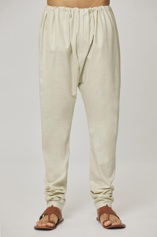 Tatvam Harshollas Cotton Solid Kurta & Pyjama Set