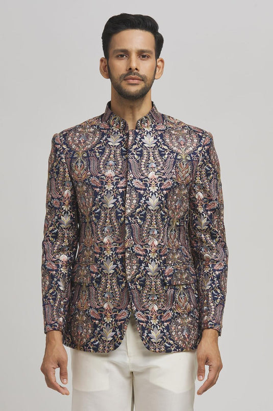 Kashmiri Embroidered Bandhgala