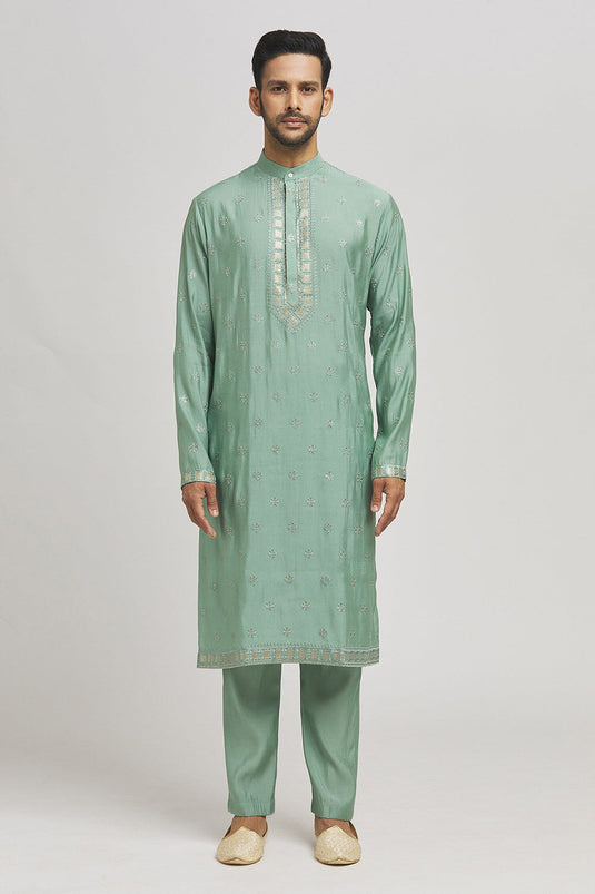 Sonadhar Embroidered Kurta Pant Set