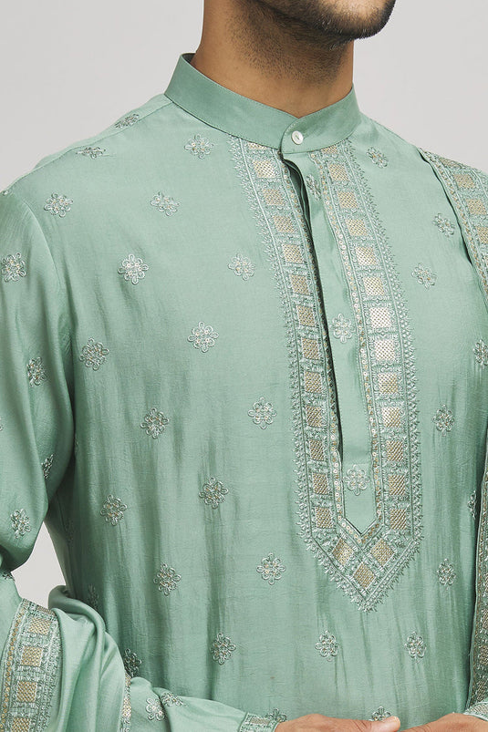 Sonadhar Embroidered Kurta Pant Set