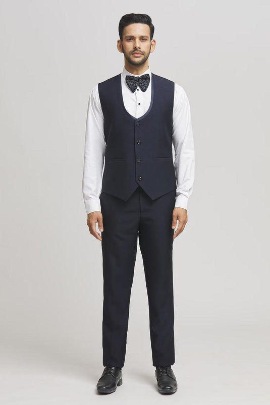Bling Cut Dana Embellished Tuxedo Pant Set