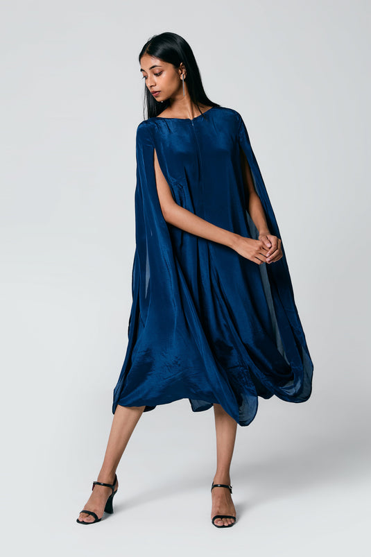 Double Cowl Dress