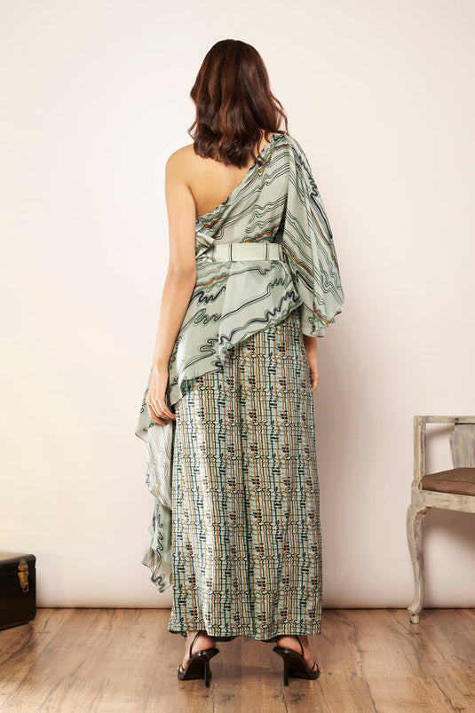Pleated Pants