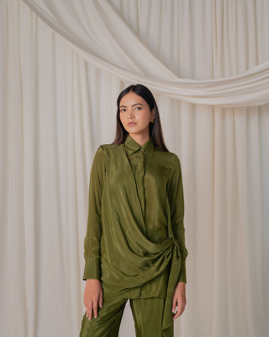 Flap Shirt Coord