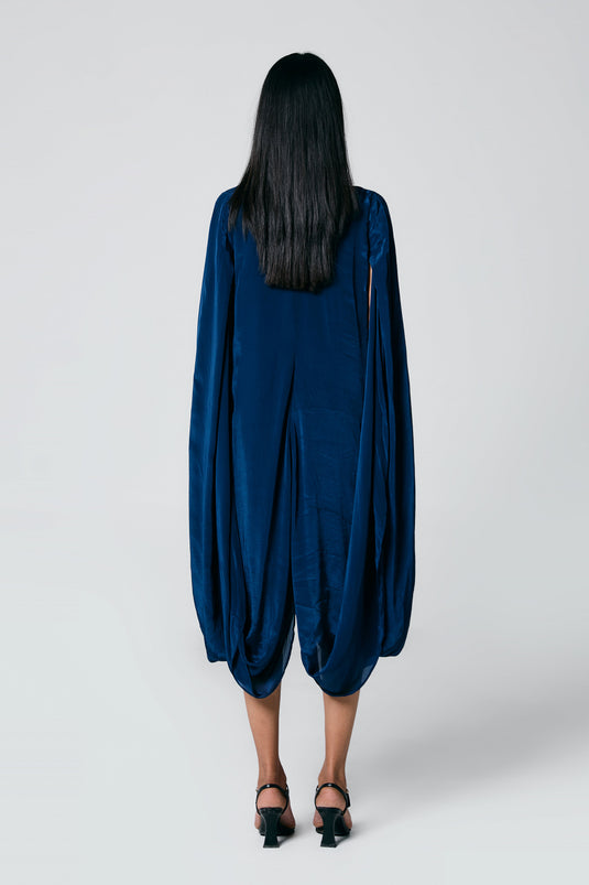 Double Cowl Dress
