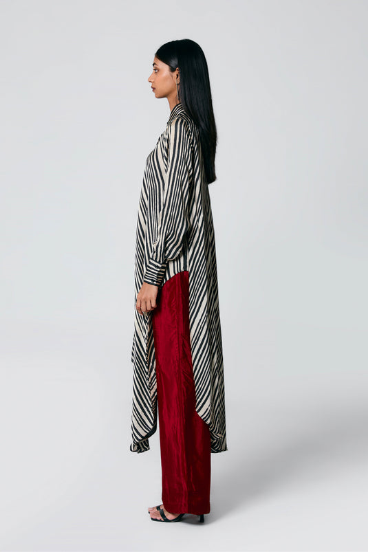 Side high low Coord