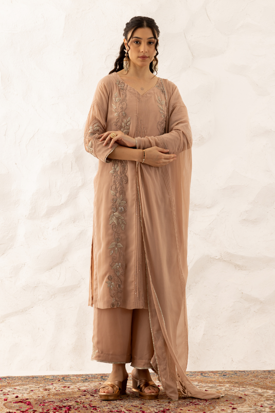 Megha Suit With Plazzo
