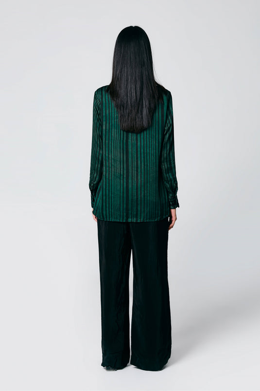 Diagonal shirt coord