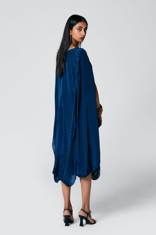 Double Cowl Dress
