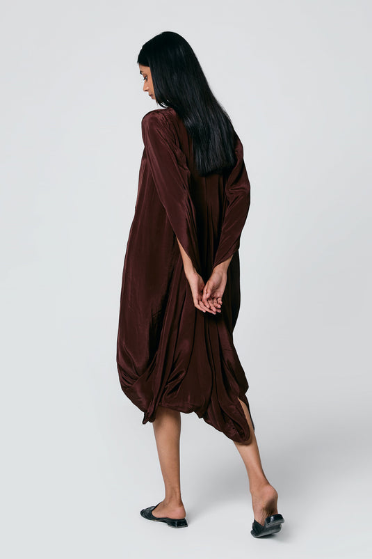 Double Cowl Dress