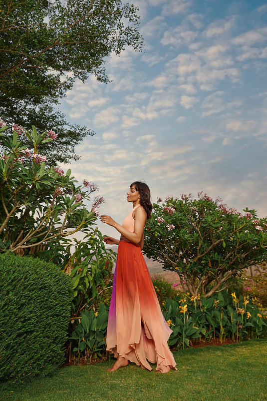 Ombre Maxi Dress