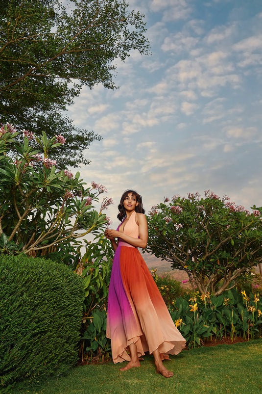 Ombre Maxi Dress