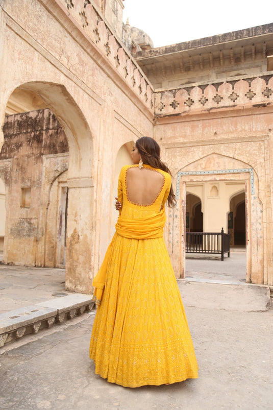 Soniya G - Lucknowi Anarkali With Complimenting Dupatta Set