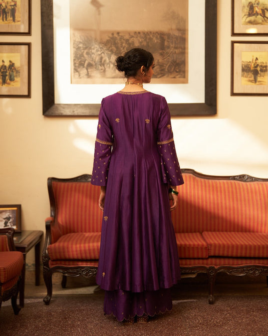Rani Jamuni Kali Kurta set