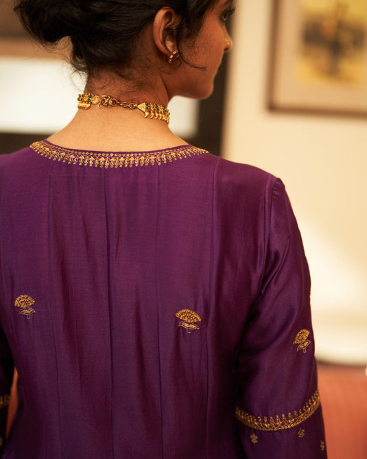 Rani Jamuni Kali Kurta set