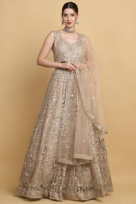 Swanidhya Embroidered Floral Bridal Lehenga Set