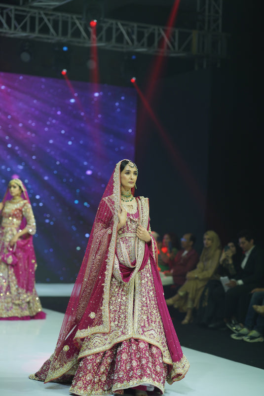 The Magnificent Red Khada dupatta