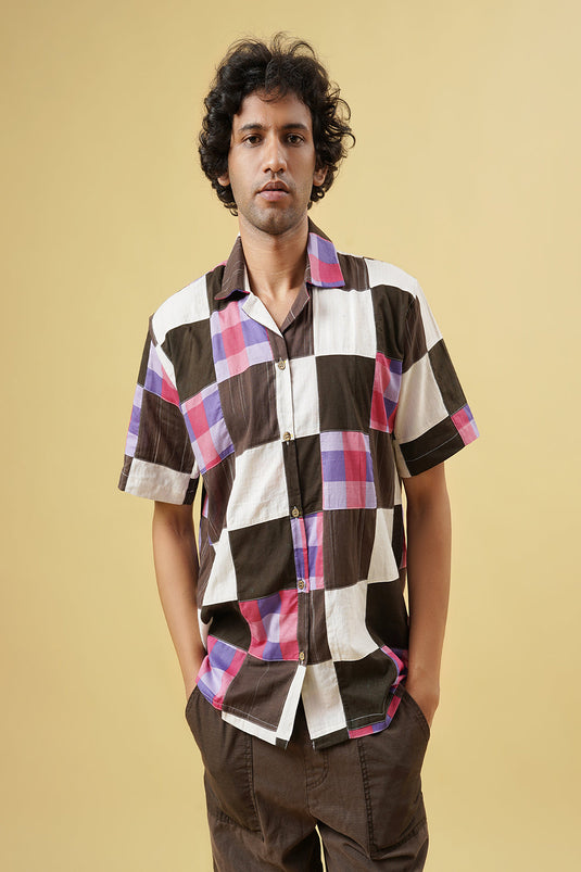 The Patch Shirt - Auraya Fashion - - #tag1# - #tag2# - #tag3# - #tag3#