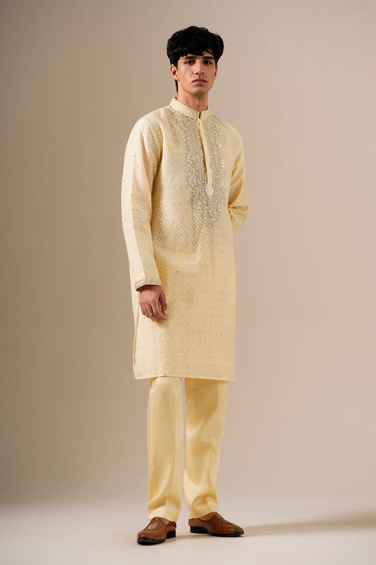 Amber Mukaish Kurta Set