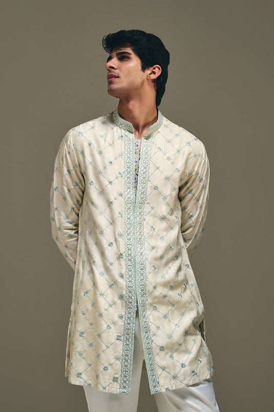 Astral Jaal Kurta Set