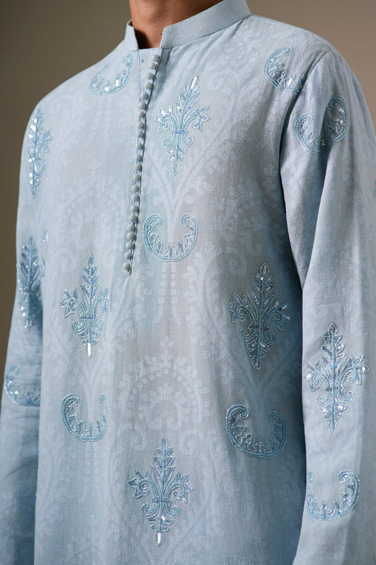 Azure Noor Kurta Set