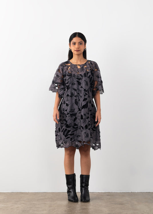 Cutwork Dress