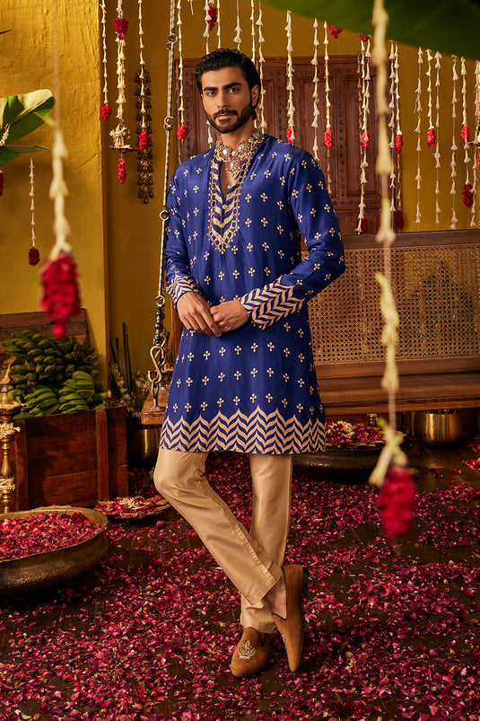 Blue Kurta Set