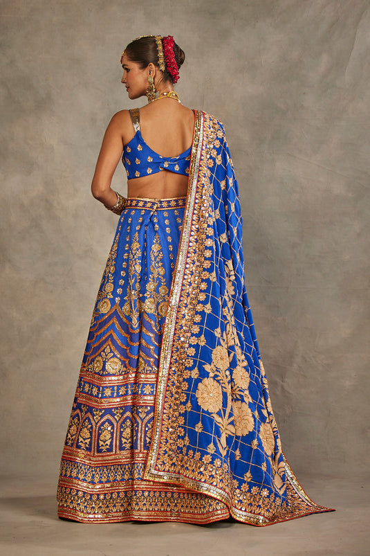 Blue Lehenga Set