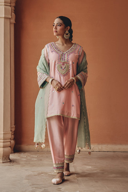 Blush Pink Sahar Salwar Set