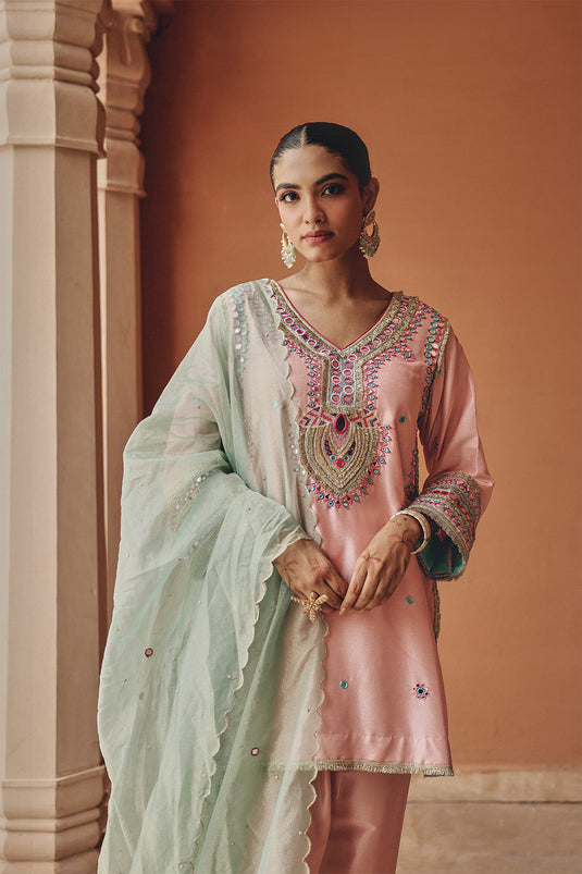 Blush Pink Sahar Salwar Set