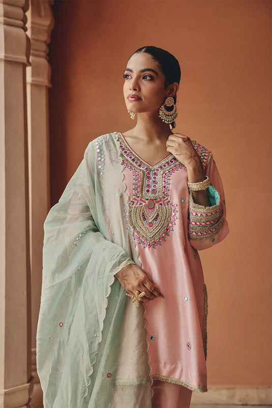 Blush Pink Sahar Salwar Set