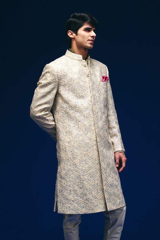 Camellia Achkan Set