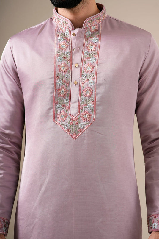 Dusky Rose Jardin Kurta Set
