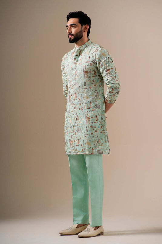 Forest Fauna Kurta Set