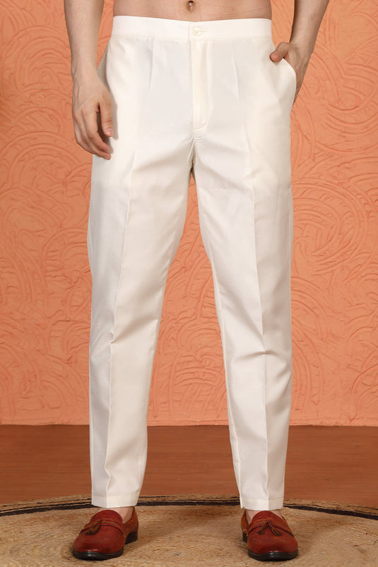 Forest Landscape All Over Embroidered Kurta with Back Elastic Pants