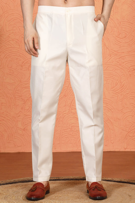 Forest Landscape All Over Embroidered Kurta with Back Elastic Pants