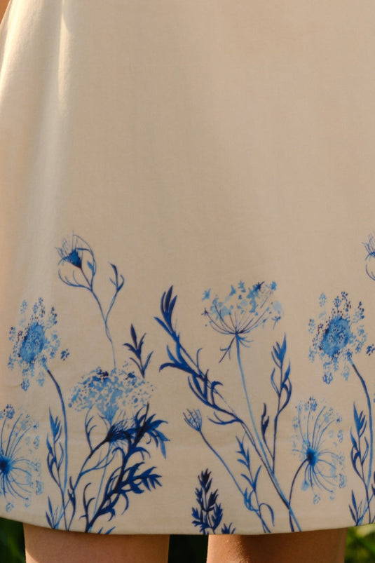 Indigo Meadow Short Dress