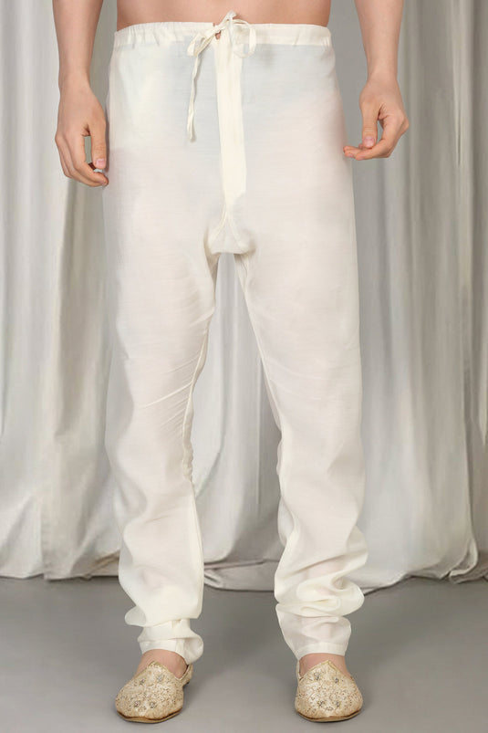 Kashmiriyat Sherwani Set With Kurta , Dupatta And Pants
