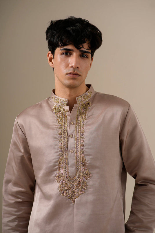 Mehfil Mauve Kurta Set