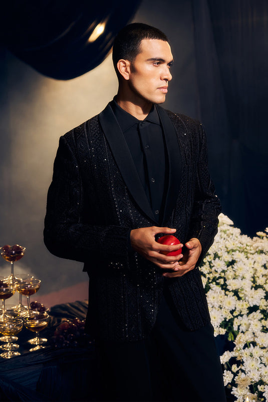 Black Tuxedo Set