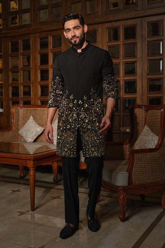 Midnight Radiance Kurta Set