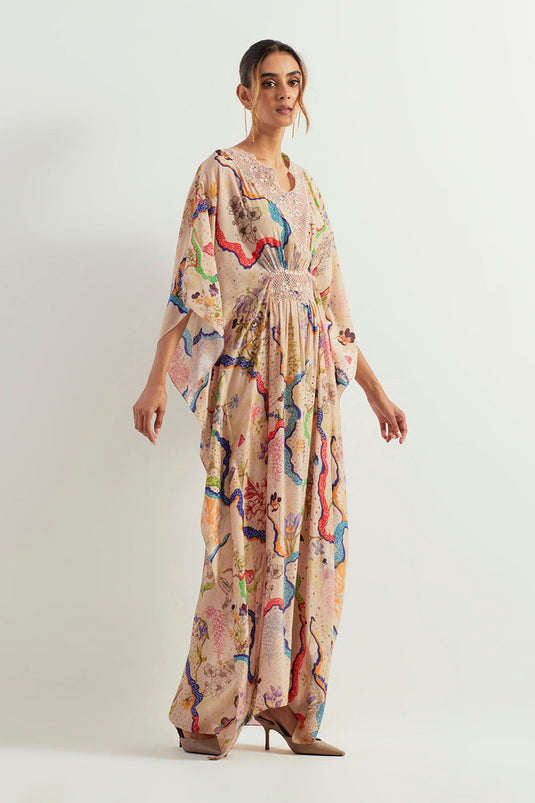 Multi Colour Kaftan