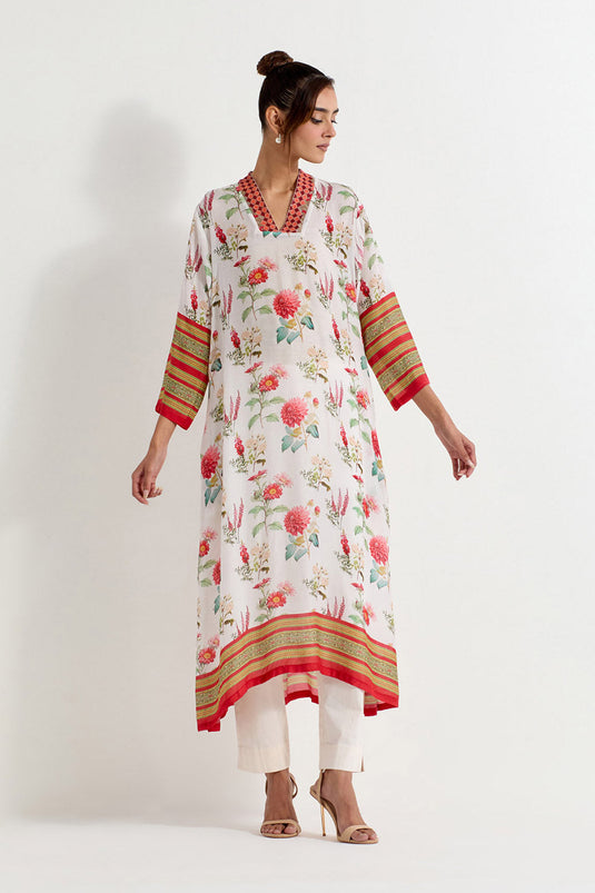 Multi Colour Kurta With Pants