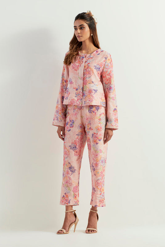 Multi Colour Top With Pants