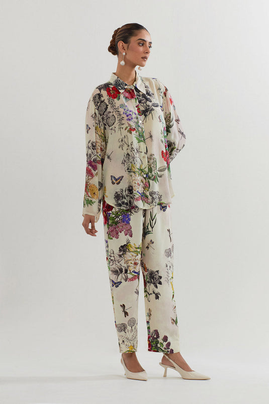 Multi Colour Tunic With Pant