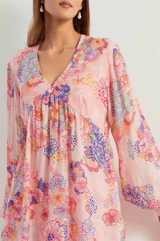 Multi Colour Tunic With Pants