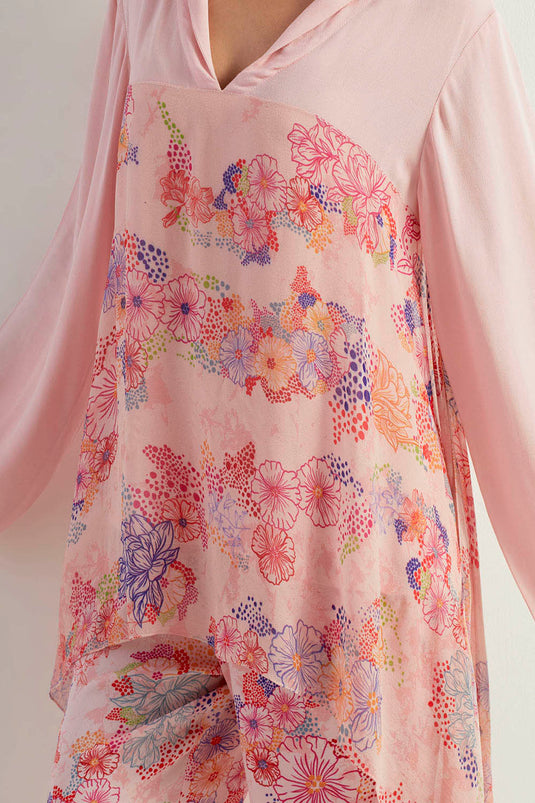 Multi Colour Tunic With Pants