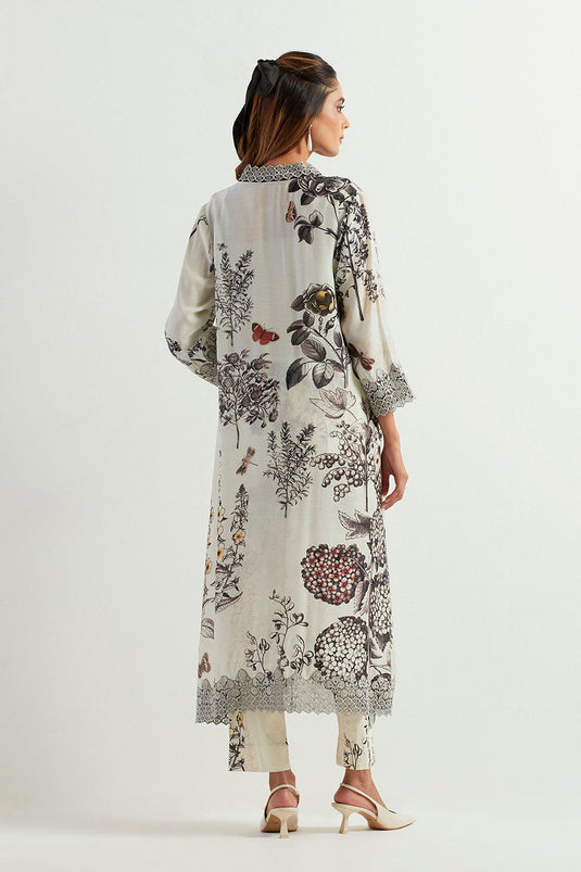 Multi Colour Tunic With Pants