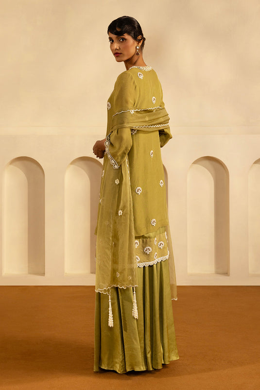 Olive Sharara Set