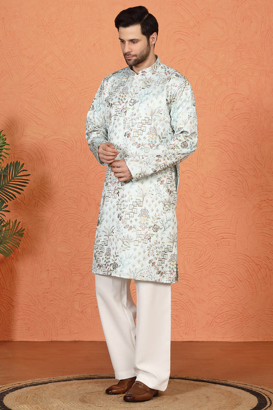 Phool Jahaan All Over Embroidered Kurta with Loose Fit Parallel Pants